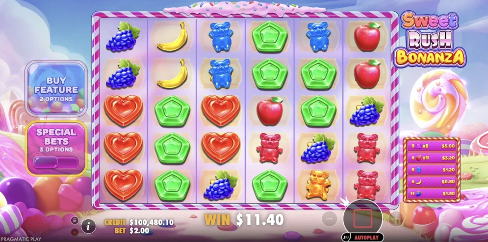 Sweet Rush Bonanza